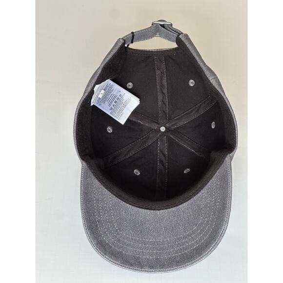 Bottega Veneta Printed Leather Baseball Cap Gray Hat L (59 cm) 739329 NWT $950